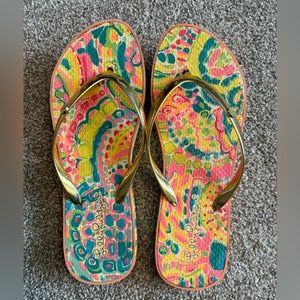 Lily Pulitzer flip flop